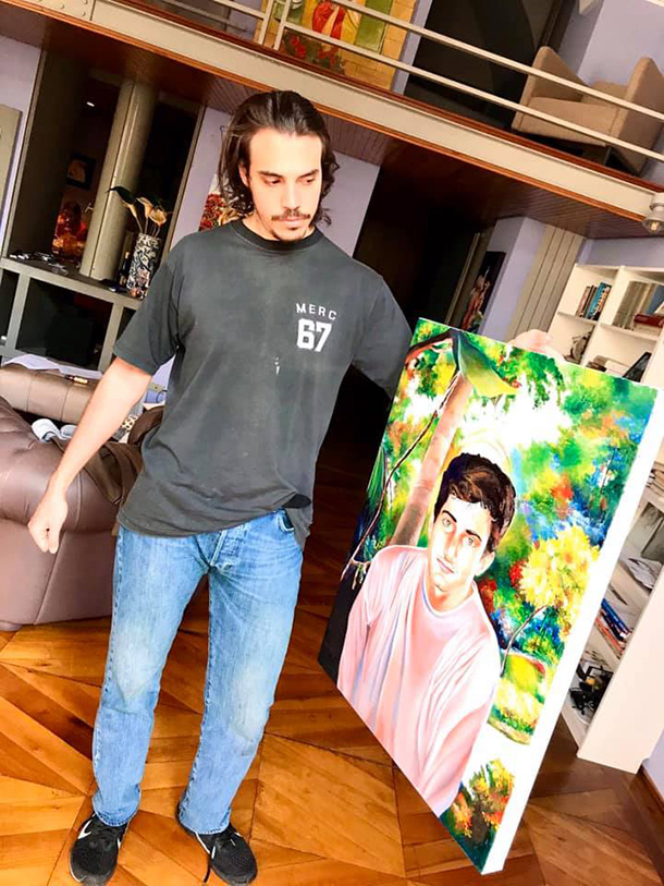 manca attilio quadro con enri unik vertical